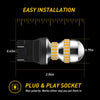 High-Performance LED Car Light Bulbs for Brake, Tail & Reverse Lights