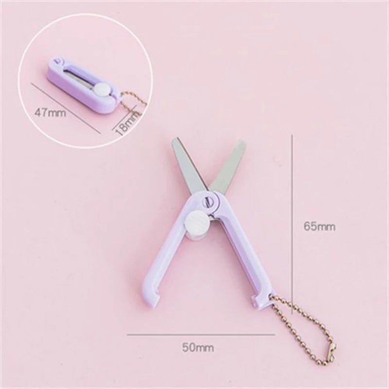 Foldable Mini Scissors for Paper Crafting
