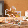 Heart-Shaped Acrylic Thank You Desk Decor with Message