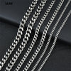 Classic Stainless Steel Cuban Link Necklace