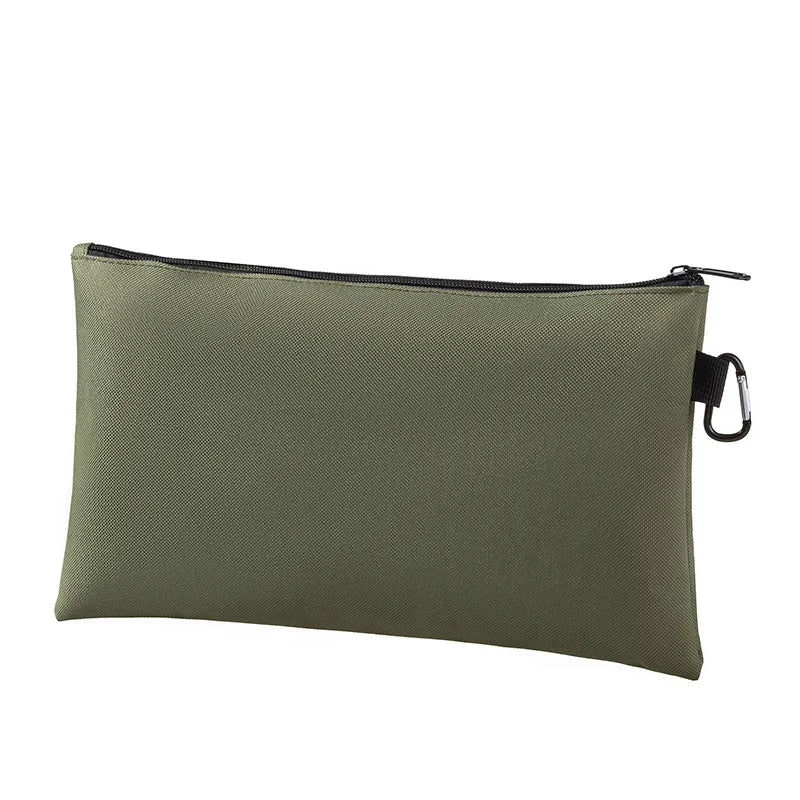 Portable Tool & Organizer Roll-Up Storage Bag with Secure Zipper