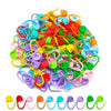 Colorful Locking Stitch Markers for Knitting & Crochet