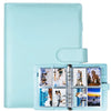 A5 PU Leather Photo & Card Organizer Binder with 4-Pocket Sleeves