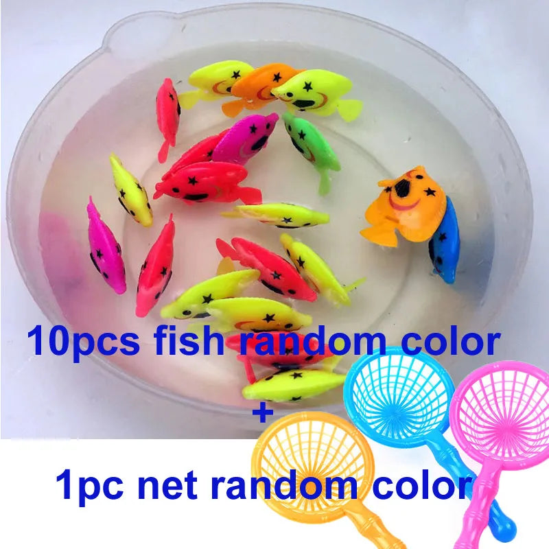 Adorable Kawaii Floating Goldfish Bath Toys - Set of 10