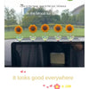 Sunflower Shaking Head Car Ornament – Cute Dashboard & Rearview Mirror Décor