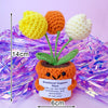 Handmade Crochet Pocket Hug Doll with Custom Message