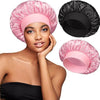 Elastic Wide-Band Satin Bonnet for Hair Care