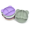 Complete Silicone Baby Feeding Set with Suction Bowl, Plate, Utensils & Bib
