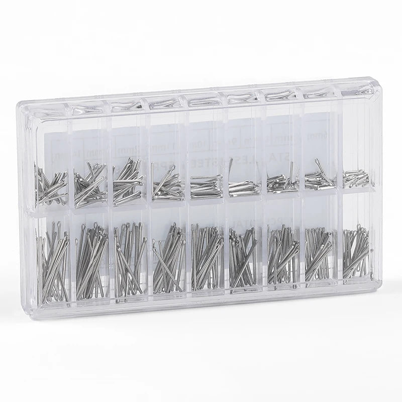 Stainless Steel Watch Band Pins Assortment Kit (360 Pieces)