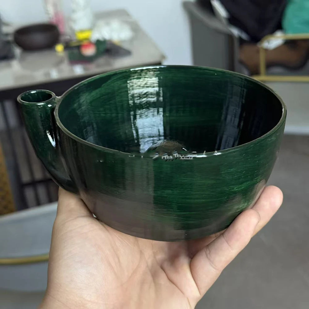 Self-Spinning Fruit & Vegetable Washer Bowl with Drain Holes