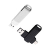 Metal OTG USB Flash Drive for Smartphones and Computers