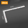 Aluminum Alloy 90-Degree Square Ruler for Woodworking