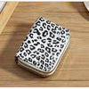 Leopard Print RFID Blocking Compact Wallet