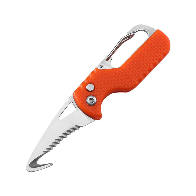 Compact Folding Pocket Knife with Gut Hook