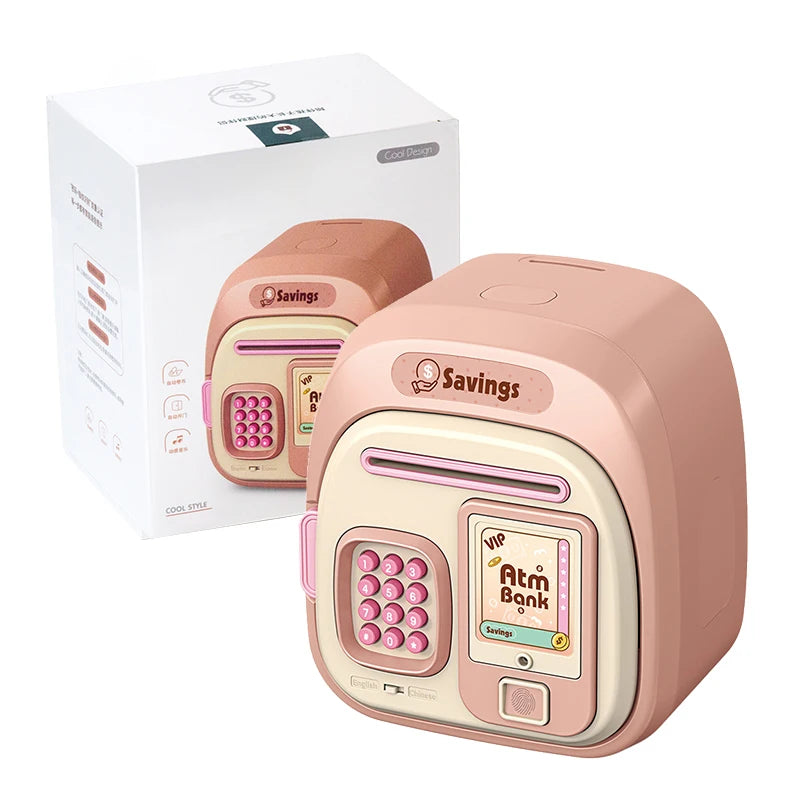 Tirelire Connectée avec Empreinte Digitale pour Enfants