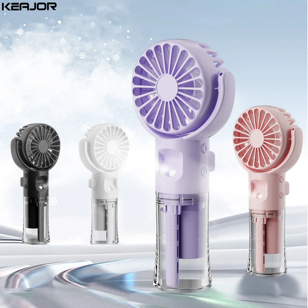 Portable Water Mist Fan with Neck Strap