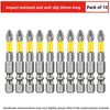 High-Torque Magnetic Screwdriver Set with Non-Slip Grip