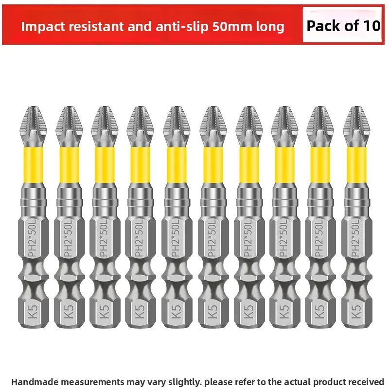 High-Torque Magnetic Screwdriver Set with Non-Slip Grip
