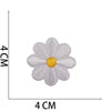 Embroidered Flower Iron-On Patches Set for Clothing & Accessories