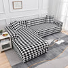 Printed Stretch Sofa Cover for L-Shaped and Corner Sofas
