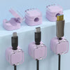 Magnetic Cable Management Clips for Desk & Wall