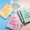 Marble A5 Savings Challenge Binder with 100 Cash Envelopes