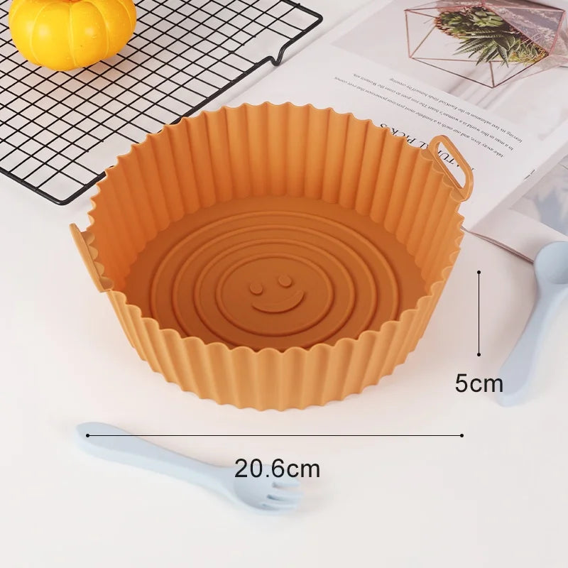 Wiederverwendbare Silikon-Back- und Kochformen Set