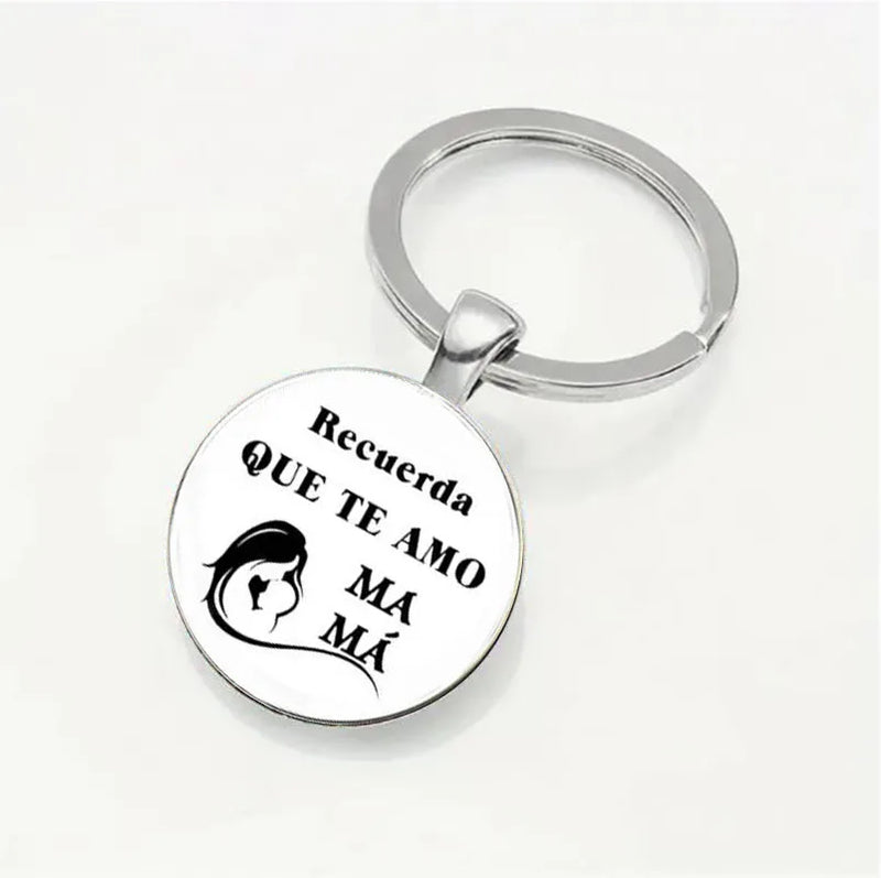Spanish Father's Day Keychain for Dad