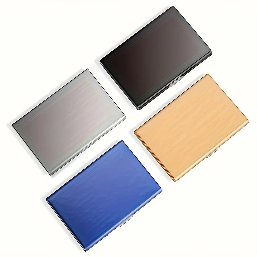 Slim RFID Blocking Metal Card Holder Wallet