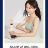 Portable Neck Fan with LED Display and Phone Stand