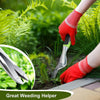 Ergonomic Hand Weeder with Durable Aluminum Shaft