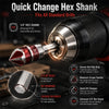 Self-Centering Countersink Drill Bit Set with Pilot Hole