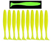 Realistic Soft Bait Fishing Lures with Jig Heads