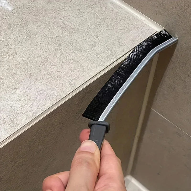 Hard-Bristled Crevice Cleaning Brush for Tiles & Grout