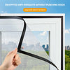 Customizable Fiberglass Window Screen with Easy Velcro Installation