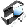 Universal Motorcycle Side Mirrors with Adjustable Winglets