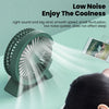 Compact USB Rechargeable Desk Fan