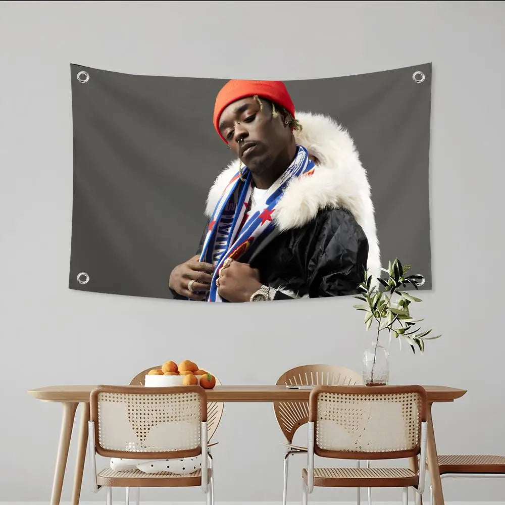 Lil Uzi Vert Inspired Custom Flag for Indoor and Outdoor Decor