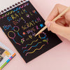 Colorful Magic Scratch Art Book Set for Kids