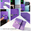 A purple precision vinyl cutting tool with a measurement scale and cutting aids shown in various angles.