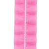 A roll of pink disposable non-woven hair net caps.