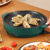 Electric Non-Stick Frying Pan with Adjustable Heat