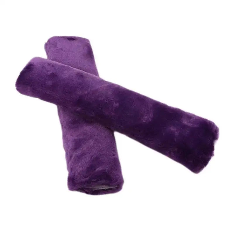 Plush Car Seatbelt Shoulder Pads – 2 Pack, Soft Comfort Accessories