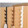 5-Hook Over-the-Door Coat Hanger for Closet & Cabinet Storage