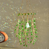 Crystal Willow Suncatcher Wind Chime in Natural Stone Finish