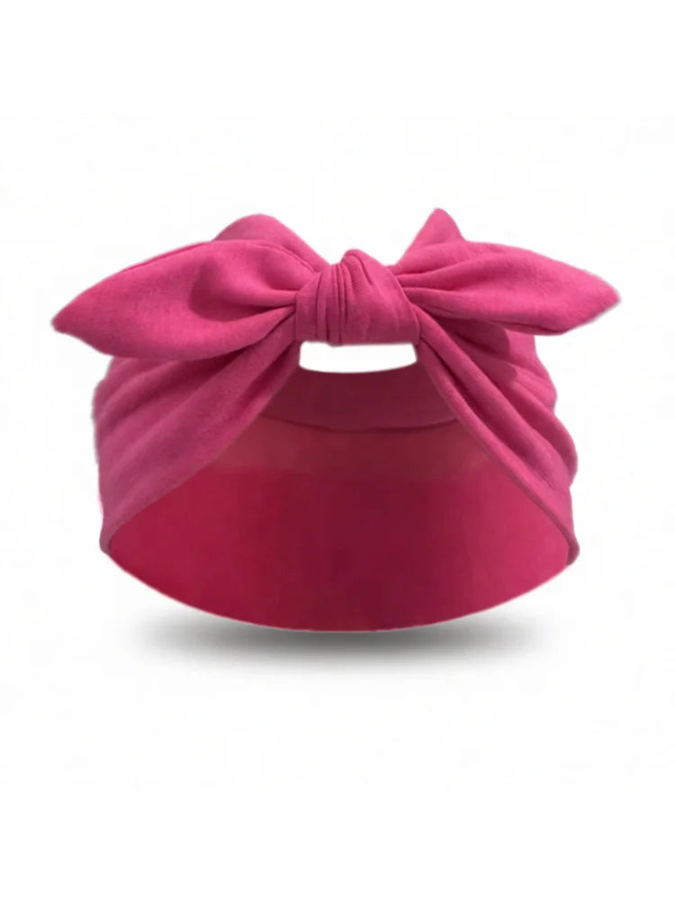 Bandeaux à nœud en couleur unie polyvalents