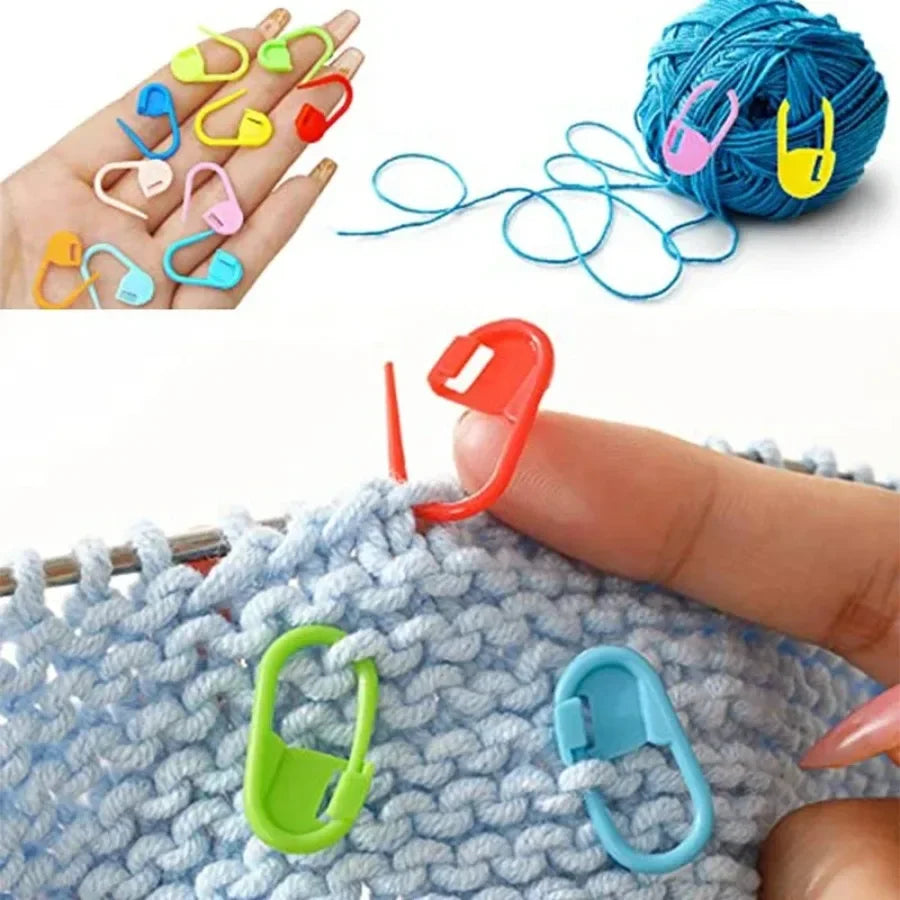 Complete Knitting & Sewing Needle Set with Stitch Markers