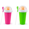 Portable DIY Slushy Maker Cup with Lid and Straw