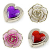 Heart Flower Metal Folding Bag Hook