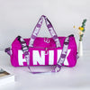 Versatile Printed Nylon Crossbody Travel Bag